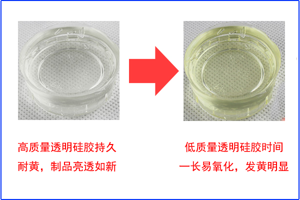 高透硅膠制品發(fā)黃，你可接受？